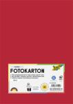 FOLIA Декоративен картон, 2 страници, А4, 300 г, 50 листа, folia, огнено червено 614/50 20 (614/50 20)
