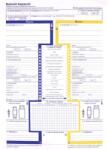 VICTORIA Формуляр, формуляр за докладване на злополука, 2 екземпляра, a4, victoria paper "ko2404 (ko2404)