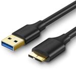 UGREEN Кабел USB 3.0 USB-A към Micro B USB 3.0, 5 Gbps, M/M, 2 m, черен 10843 (10843)