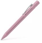 Faber-Castell Химикалка, 0, 5 мм, с бутон, розов корпус, FABER-CASTELL "Grip 2010-M", синя 243907 (243907)