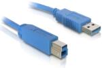 Delock USB3.0 A към B, 1 метър (мъжки към мъжки) конверторен кабел