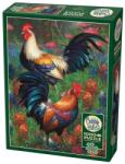 Cobble Hill Puzzle Cobble Hill din 1000 piese - Cocoși (40188) Puzzle