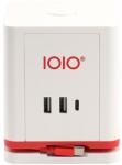 IOIO Кабелен удължител IOIO 3 гнезда 1, 5 м, 2xUSB-A, 1xUSB-C бял 41214 (41214)