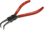 Fortum клещи, извити отвътре; 140 mm, CV. FORTUM