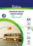 Victoria Фотохартия, мастиленоструйна, A4, 90 g, матова, VICTORIA PAPER "Universal" IJPM100-A4-20SHEETS (IJPM100-A4-20SHEETS)