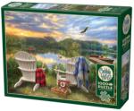 Cobble Hill Puzzle Cobble Hill din 1000 piese - Pe malul lacului (40063) Puzzle