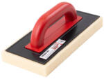 Strend Pro Premium Szivacsos simító, Strend Pro Premium REDhand, fekete/piros, 28 × 14 × 3, 0 cm, bézs extra tengeri szivacs, ABS műanyag, vakolat és fugázási munkákhoz (2161176) (TC2161176)