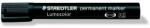 STAEDTLER Алкохолен маркер, 2-5 мм, изрязан, STAEDTLER "Lumocolor 350", черен 350-9 (350-9)