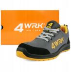 4wrk Munkavédelmi bakancs sport félcipő fém orrmerevítővel S1P munkavédelmi Esd 44-es (4WRK)