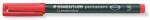 STAEDTLER Алкохолен маркер OHP, 0, 4 mm, STAEDTLER "Lumocolor 313 S", червен 313-2 (313-2)