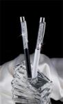 Art Crystella Химикалка, кремаво бяла с бял кристал SWAROVSKI на върха, 14 cm, ART CRYSTELLA 1805XGT022 (1805XGT022)