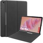 Gigapack Lenovo Tab Plus GIGAPACK Калъф за поставяне, кожен ефект FLIP, странично отваряне, BLACK (GP-181789)