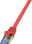 LogiLink Пач кабел PrimeLine, Cat. 6A, S/FTP, червен, 0, 25 м