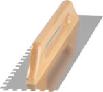 Strend Pro Premium Fogazott glettvas, Strend Pro Premium, 48 × 13 cm, fogazás: 10 mm, egyenes, rozsdamentes acél lap, fa markolat (TC2161316)