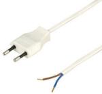 ANCO 321393 H03VV-H2-F 2x0, 75mm2 1, 9m бял проводник с евро щепсел (321393)