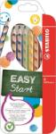 STABILO Комплект цветни моливи, триъгълни, за лява ръка, STABILO "EasyColours", 6 различни цвята (331/6)