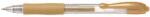 Pilot Гел писалка, 0, 32 мм, с бутон, PILOT "G-2 Metallic", златна BL-G2-7-GD (BL-G2-7-GD)
