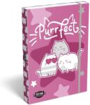 LIZZY Кутия за тетрадки LIZZYSULI A/4 Kittok Stars Purrfect 7470216002 (7470216002)