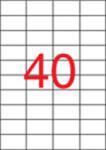 APLI Етикет, универсален, 52, 5x29, 7 mm, APLI, 4000 етикета/пакет 1286/3130 (1286/3130)