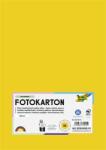 FOLIA Декоративен картон, 2 страници, А4, 300 г, 50 листа, folia, златистожълт 614/50 15 (614/50 15)