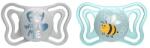 Chicco Suzeta Physio Light silicon băiat 2-6m, 2 buc (AGS71037.21)