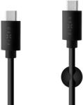 FIXED Дълъг кабел fixed usb-c/usb-c, 2 м, черен po_fixd-cc2m-bk (po_fixd-cc2m-bk)
