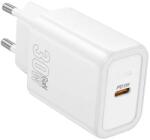 Gembird Мрежово зарядно устройство с 1xUSB-C гнездо Hoco N62 PD30W бяло