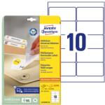 AVERY Етикет AVERY L4744REV-25 96x50, 8mm универсален 250 етикета/кутия 25 листа/кутия (L4744REV-25)