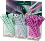 Faber-Castell Графитен молив, B, триъгълен, FABER-CASTELL "Sparkle Aurora", смесени цветове (118256)