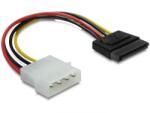 Delock Захранващ кабел Delock SATA HDD 4 pin Molex (прав)