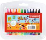 STABILO Yippy-Wax mcs 12бр. смесени цветни пастели 2812PL (2812PL)