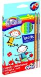 Fiorello Цветни моливи fiorello триъгълни 12+2 броя 170-2150 (170-2150)