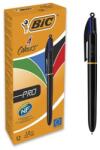 BIC Химикалка, 0, 32 мм, с бутон, четири цвята, BIC "4 Colours Pro" 982869 (982869)
