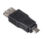 Akyga AK-AD-08 USB-AF/microUSB адаптер Черен (AK-AD-08)