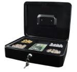 Malatec 30x24x9cm черна кутия за пари с ключове 1216 (1216)