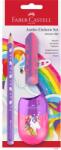 Faber-Castell Комплект триъгълни графитни моливи Faber-Castell Jumbo Unicorn HB FC111528 (FC111528)