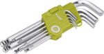 Extol Ключ, Cr40. със сачмен край ; TÜV/GS, 9бр. , 1, 5-10mm, в блистер
