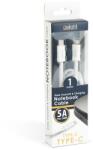 Delight Кабел Delight - Type-C - кабел за зареждане Type-C - кабел за данни 5 A - 240 W, 1 м, бял 55555WH-1 (55555WH-1)