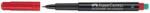 Faber-Castell Алкохолен маркер, OHP, 0, 4 мм, FABER-CASTELL "Multimark 1523", червен 152321 (152321)