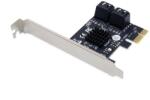 Conceptronic EMRICK03G 4-портова SATA PCIe карта със SATA кабели (EMRICK03G)