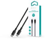 DEVIA ST111110 Smart Series 1, 5 м 100W черен кабел за пренос на данни и зареждане Type-C/Type-C (ST111110)