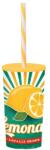 SOLMAZER IRIS Чаша с лимонада и сламка 470ml 161922-027P (161922-027P)