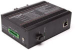 Sinus-networks LINKEASY индустриален PoE медиен конвертор, 1xGE SFP+1x10/100/1000T 802.3af/at, двойно 48V DC, DIN шина, -40+85C IMC-GE-SFP-PWR (IMC-GE-SFP-PWR)