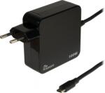 Inter-Tech Argus PD-2100 USB-C 100W PD зарядно устройство Черно 88882223 (88882223)