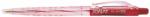 FlexOffice Химикалка, 0, 25 мм, с бутон, FLEXOFFICE "Jonat", червена FO-017RED (FO-017RED)