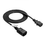 Akyga Удължител на захранващ кабел Akyga C13 / C14 1, 8 м AK-PC-03C (AK-PC-03C)