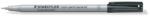 STAEDTLER Безалкохолен маркер, OHP, 0, 4 mm, STAEDTLER "Lumocolor 311 S", черен 311-9 (311-9)