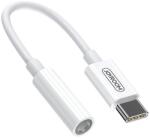 JOYROOM аудио адаптер кабел 3, 5 мм гнездо за жак - Type-C WHITE SH-C1_W (SH-C1_W)