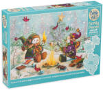 Cobble Hill Puzzle Cobble Hill din 350 XXL de piese - Aventuri de iarnă (47016) Puzzle