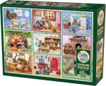 Cobble Hill Puzzle Cobble Hill din 1000 piese - Veverițele acasă (40287) Puzzle